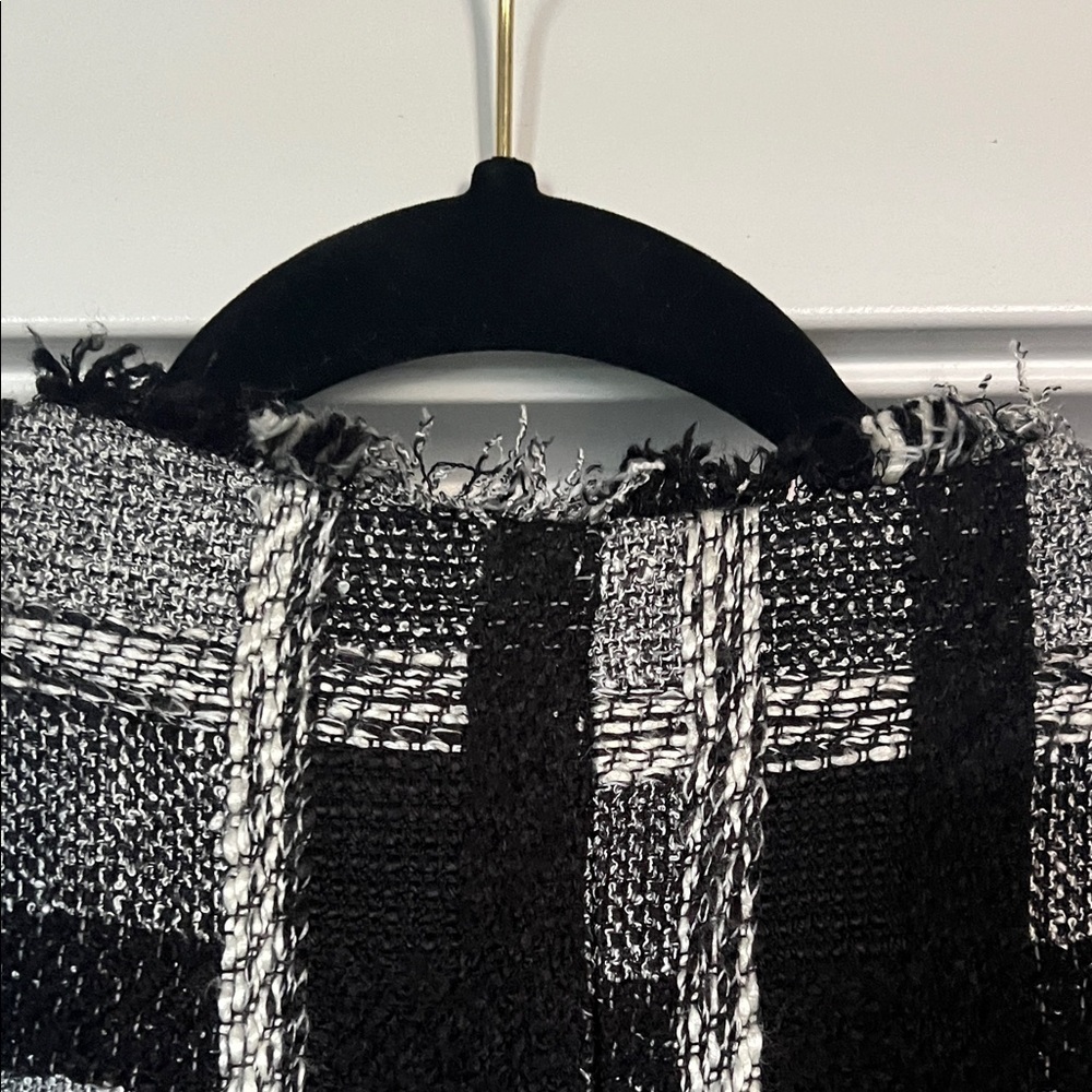 Elliott Lauren Black and White Checkered Blazer - Picture 6 of 10